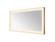 Aquadom Lexington 72''x 36'' x 2.28'' LED Lighted Slim Frame Mirror with Defogger Brushed Gold Finish - Image 4