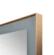 Aquadom Lexington 72''x 36'' x 2.28'' LED Lighted Slim Frame Mirror with Defogger Brushed Gold Finish - Image 15