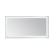 Aquadom Lexington 72''x 36'' x 2.28'' LED Lighted Slim Frame Mirror with Defogger Chrome Finish - Image 3