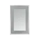 Aquadom Madison 24''x 36'' x 2.28'' LED Lighted Chamfer Frame Mirror with Defogger Chrome - Image 3