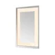 Aquadom Madison 24''x 36'' x 2.28'' LED Lighted Chamfer Frame Mirror with Defogger Chrome - Image 4