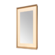 Aquadom Madison 24''x 36'' x 2.28'' LED Lighted Chamfer Frame Mirror with Defogger Chrome Brushed Gold Finish - Image 4