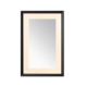 Aquadom Madison 24''x 36'' x 2.28'' LED Lighted Chamfer Frame Mirror with Defogger Matte Black Finish - Image 8