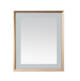 Aquadom Madison 30''x 36'' x 2.28'' LED Lighted Chamfer Frame Mirror with Defogger Brushed Gold Finish - Image 2