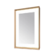 Aquadom Madison 30''x 36'' x 2.28'' LED Lighted Chamfer Frame Mirror with Defogger Brushed Gold Finish - Image 6
