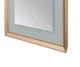 Aquadom Madison 30''x 36'' x 2.28'' LED Lighted Chamfer Frame Mirror with Defogger Brushed Gold Finish - Image 11