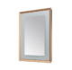 Aquadom Madison 30''x 36'' x 2.28'' LED Lighted Chamfer Frame Mirror with Defogger Brushed Gold Finish - Image 7