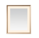 Aquadom Madison 30''x 36'' x 2.28'' LED Lighted Chamfer Frame Mirror with Defogger Brushed Gold Finish - Image 3