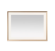 Aquadom Madison 48''x 36'' x 2.28'' LED Lighted Chamfer Frame Mirror with Defogger Brushed Gold Finish - Image 3