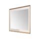 Aquadom Madison 48''x 36'' x 2.28'' LED Lighted Chamfer Frame Mirror with Defogger Brushed Gold Finish - Image 6