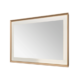 Aquadom Madison 60''x 36'' x 2.28'' LED Lighted Chamfer Frame Mirror with Defogger Brushed Gold Finish - Image 2