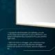 Aquadom Madison 60''x 36'' x 2.28'' LED Lighted Chamfer Frame Mirror with Defogger Matte Black Finish - Image 13