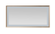 Aquadom Madison 72''x 36'' x 2.28'' LED Lighted Chamfer Frame Mirror with Defogger Brushed Gold Finish - Image 2