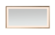 Aquadom Madison 72''x 36'' x 2.28'' LED Lighted Chamfer Frame Mirror with Defogger Brushed Gold Finish - Image 5