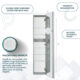 Aquadom Royale 15'' × 70'' Right Hinge Side, Tall Medicine Cabinet - Image 12