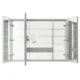 Aquadom Royale 36'' × 30'' Triple Door Medicine Cabinet R3-3630E-N - Image 9