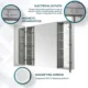 Aquadom Royale 40" × 30" Triple Door Medicine Cabinet R3-4030E-N - Image 15