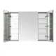 Aquadom  Royale 40" × 36" Triple Door Medicine Cabinet R3-4036E-N - Image 5