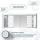 Aquadom Royale 72" × 36"  Medicine Cabinet - Image 9