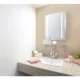 Aquadom Royale Basic 24'' × 30''  Left Hinge LED Lighted Medicine Cabinet - Image 4