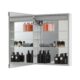 Aquadom Royale Basic Q 24'' × 30'' Left Hinge LED Lighted Medicine Cabinet - Image 5