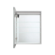 Aquadom Royale Basic Q 24'' × 30'' Left Hinge LED Lighted Medicine Cabinet - Image 3