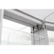 Aquadom Royale Basic Q 24'' × 30'' Left Hinge LED Lighted Medicine Cabinet - Image 6