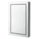 Aquadom Royale Basic Q 24'' × 30'' Right Hinge LED Lighted Medicine Cabinet - Image 3