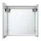 Aquadom Royale Basic Q 30'' × 30'' LED Lighted Medicine Cabinet - Image 4