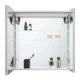 Aquadom Royale Basic Q 30'' × 30'' LED Lighted Medicine Cabinet - Image 6