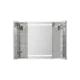 Aquadom Royale Plus 36'' × 30'' LED Lighted Triple Door Medicine Cabinet - Image 5
