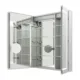 Aquadom Royale Plus 40'' х 30'' LED Lighted Medicine Cabinet - Image 8