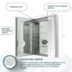 Aquadom Royale Plus 48х30 LED Lighted Medicine Cabinet - Image 9