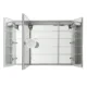 Aquadom Royale Plus 48'' × 36'' LED Lighted Triple Door Medicine Cabinet - Image 5