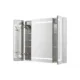 Aquadom Royale Plus 48'' × 36'' LED Lighted Triple Door Medicine Cabinet - Image 4