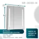 Aquadom Signature Royale 30'' × 30'' LED Lighted Medicine Cabinet - Image 18
