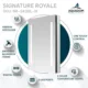 Aquadom Signature Royale 24'' × 30'' Left Hinge LED Lighted Medicine Cabinet - Image 14