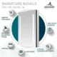 Aquadom Signature Royale 24'' × 36'' Left Hinge LED Lighted Medicine Cabinet - Image 18