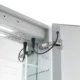 Aquadom Signature Royale 30'' × 36'' LED Lighted Medicine Cabinet - Image 7