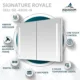 Aquadom Signature Royale 48'' × 36'' LED Lighted Medicine Cabinet - Image 14