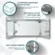 Aquadom Signature Royale 48'' × 36'' LED Lighted Medicine Cabinet - Image 16