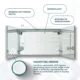 Aquadom Signature Royale 48'' × 36'' LED Lighted Medicine Cabinet - Image 15