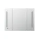 Aquadom Signature Royale 48'' × 30'' LED Lighted Triple Door Medicine Cabinet - Image 2