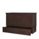Cabinet Murphy Bed | Queen | Aztec Espresso | Elite Series | CabinetBed Inc - Image 3