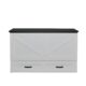 Cabinet Murphy Bed | Queen | Barn White & Black | Elite Series | CabinetBed Inc