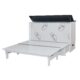 Cabinet Murphy Bed | Queen | Barn White & Black | Elite Series | CabinetBed Inc - Image 6