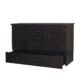 Cabinet Murphy Bed | Queen | Harrison Shadow Black | Elite Series | CabinetBed Inc - Image 3