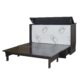 Cabinet Murphy Bed | Queen | Harrison Shadow Black | Elite Series | CabinetBed Inc - Image 5
