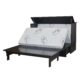Cabinet Murphy Bed | Queen | Harrison Shadow Black | Elite Series | CabinetBed Inc - Image 6