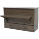Cabinet Murphy Bed | Queen | Pebble Grey | Studio Series | With Desk | CabinetBed Inc - Image 2
